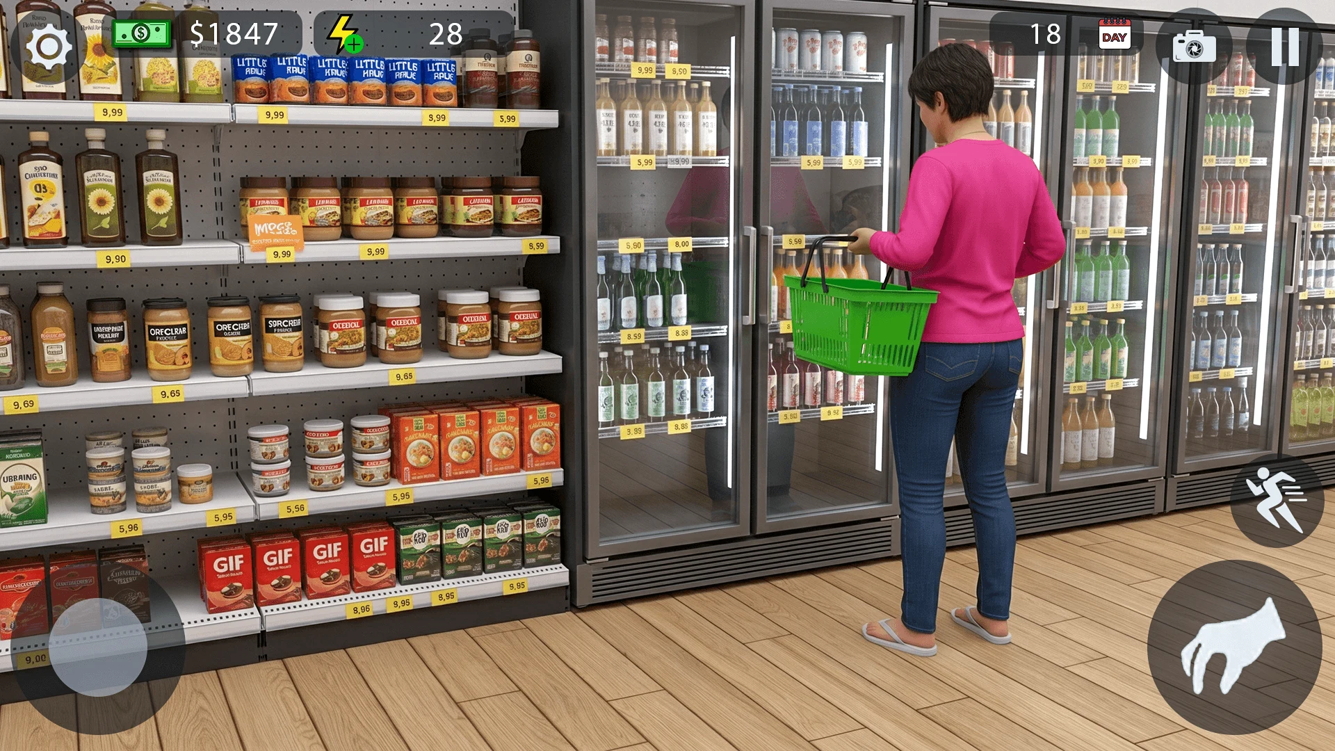 Supermarket Store Game Offline screenshot